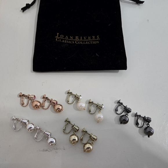 Joan Rivers Classic Collection Screwback Earrings - Picture 3 of 8